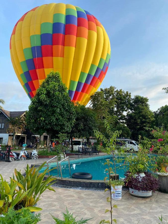 Sansan Resort Vang Vieng Bagian luar foto