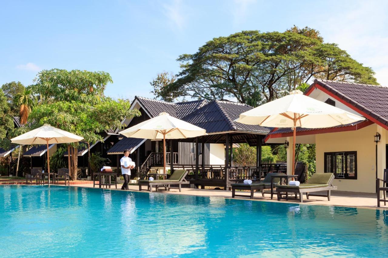 Sansan Resort Vang Vieng Bagian luar foto