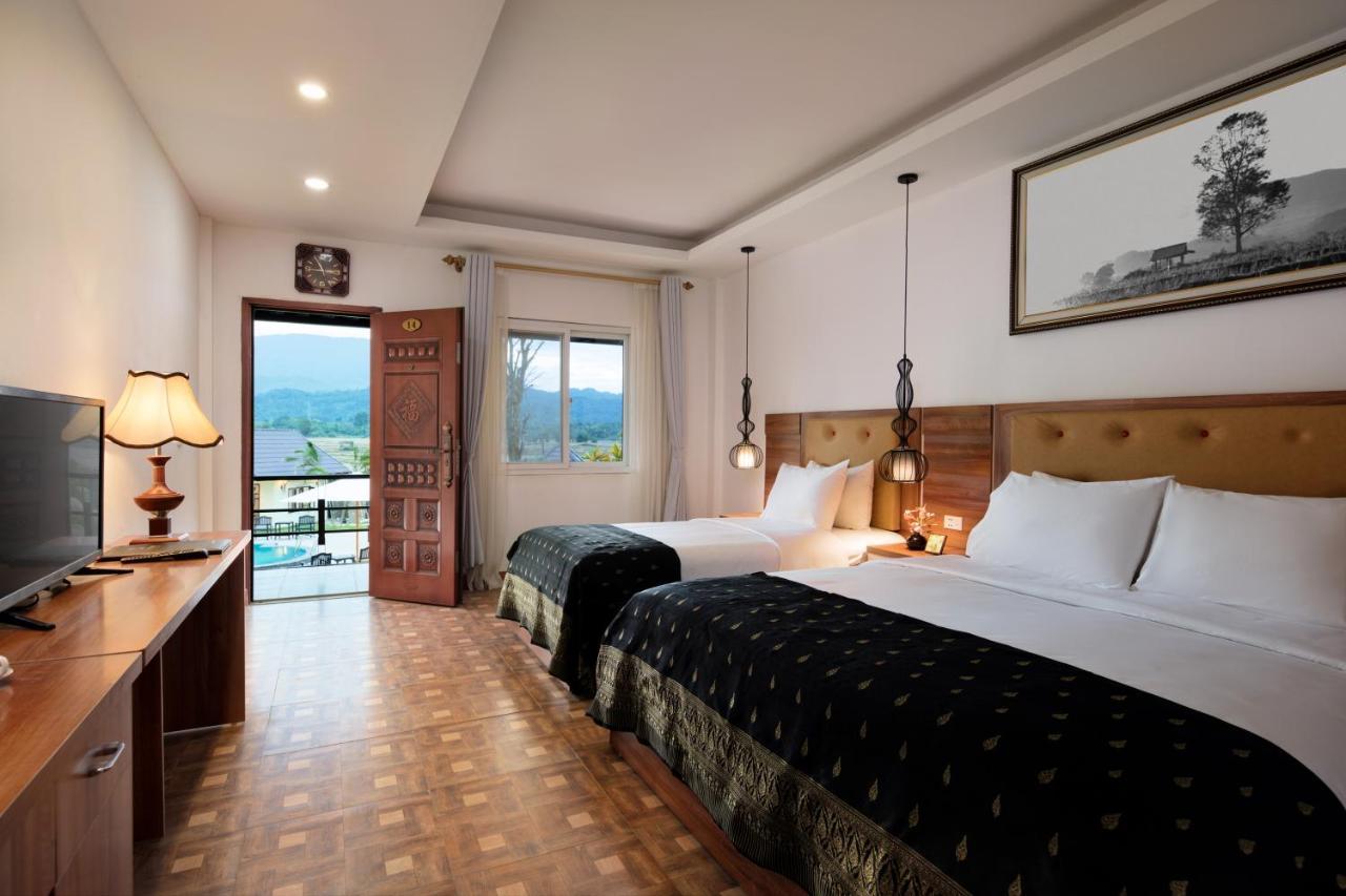 Sansan Resort Vang Vieng Bagian luar foto